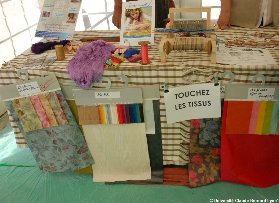 Photothèque Lyon 1 - Chimie, fibres et textiles  