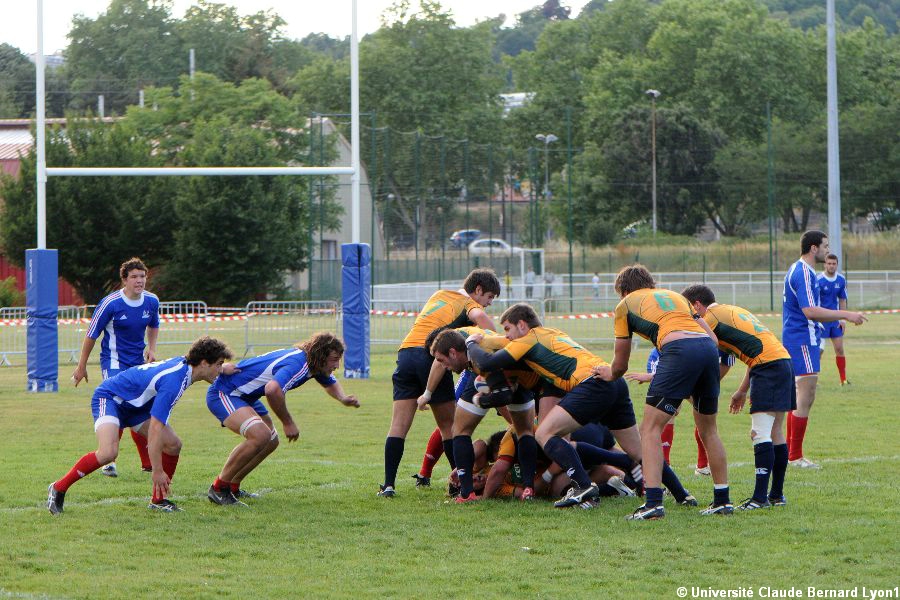 Photothèque Lyon 1 - Rencontre France Espagne Rugby   10