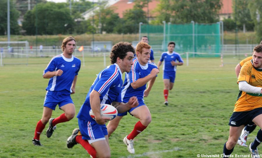 Photothèque Lyon 1 - Rencontre France Espagne Rugby   15