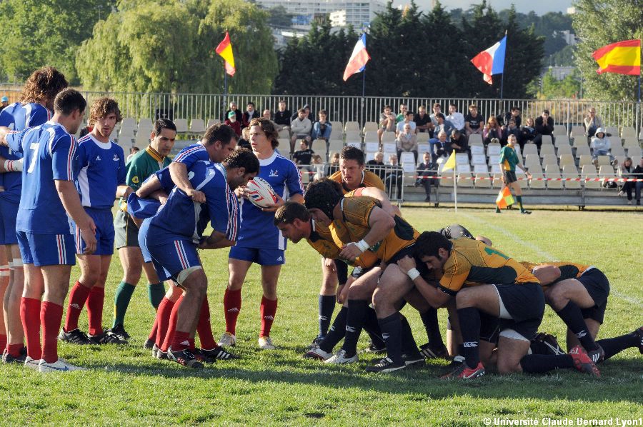 Photothèque Lyon 1 - Rencontre France Espagne Rugby   30