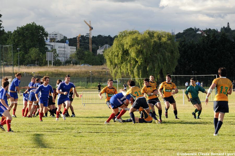 Photothèque Lyon 1 - Rencontre France Espagne Rugby   37
