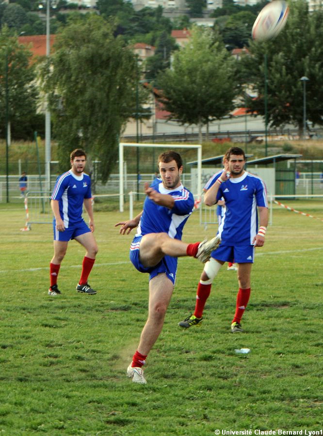 Photothèque Lyon 1 - Rencontre France Espagne Rugby   42