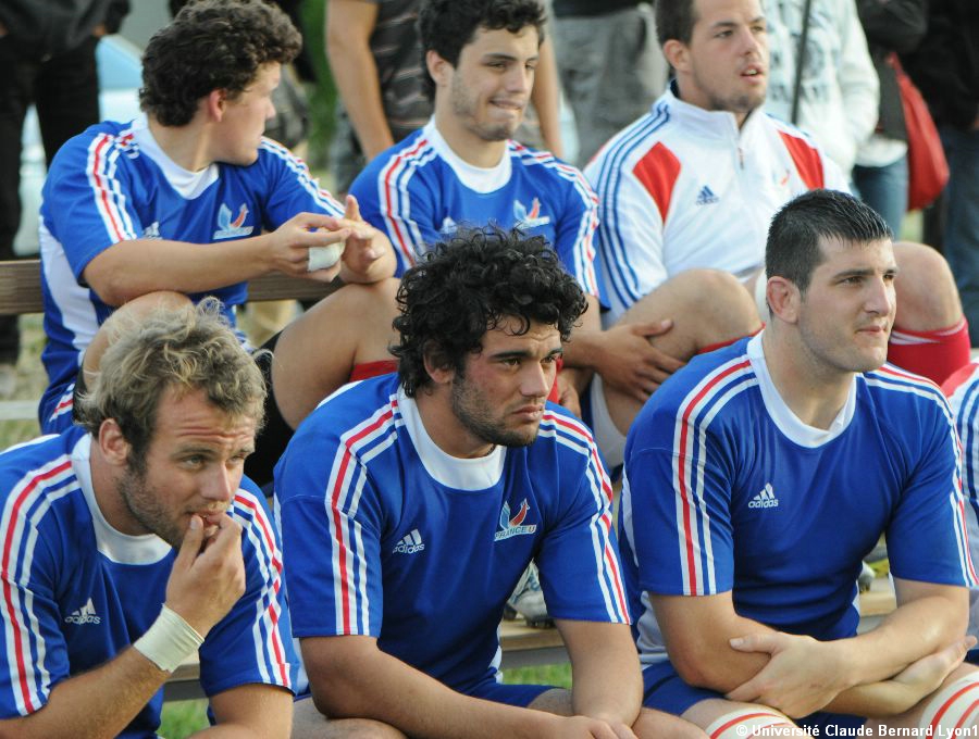Photothèque Lyon 1 - Rencontre France Espagne Rugby   45