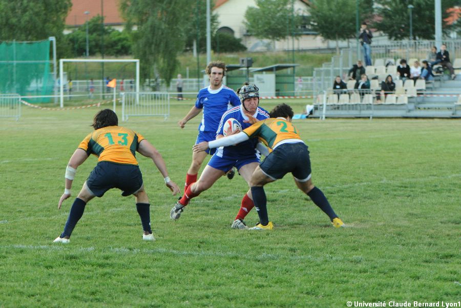 Photothèque Lyon 1 - Rencontre France Espagne Rugby   46