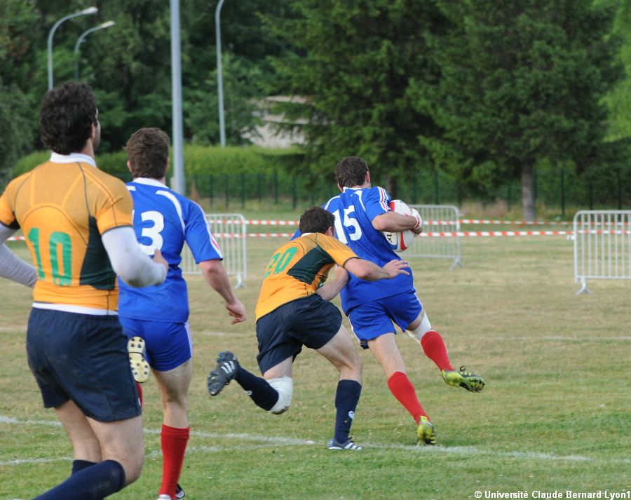 Photothèque Lyon 1 - Rencontre France Espagne Rugby   50