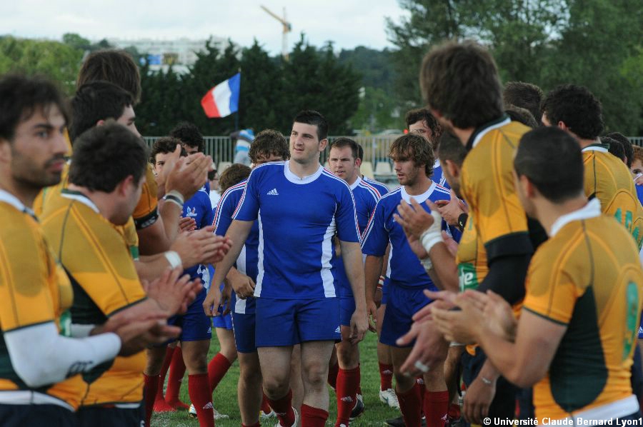 Photothèque Lyon 1 - Rencontre France Espagne Rugby   62