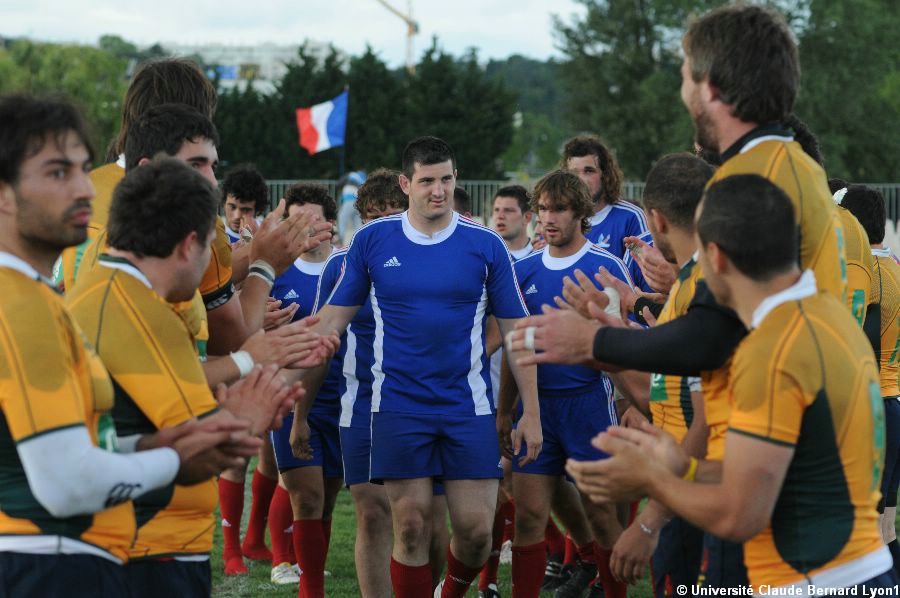 Photothèque Lyon 1 - Rencontre France Espagne Rugby   63