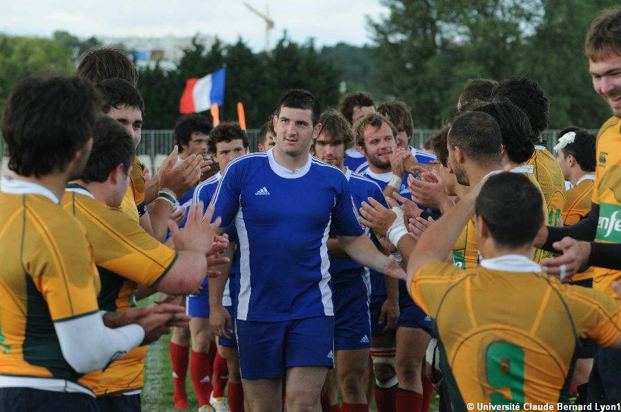 Photothèque Lyon 1 - Rencontre France Espagne Rugby   65
