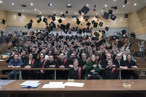 Remise de diplômes en Physique