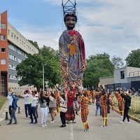 Spectacle des géants, villeurbanne, capitale de la Culture