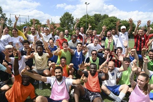 Photo de groupe Football, fête des sports