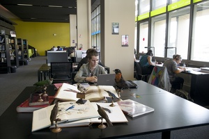 étudiant à la BU science