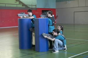 Paintball sur le campus de la Doua