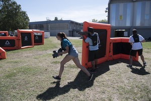 Paintball sur le campus de la Doua