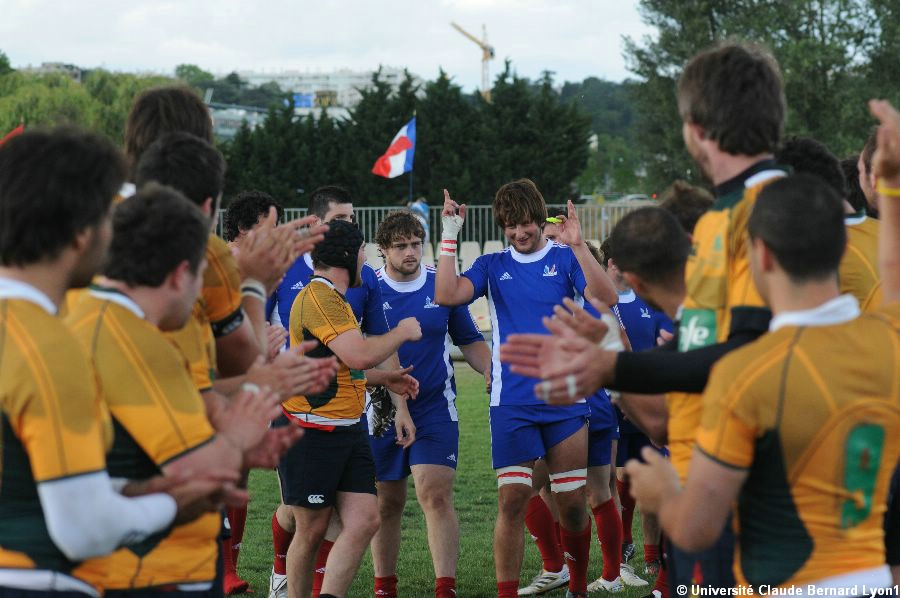 Photothèque Lyon 1 - Rencontre France Espagne Rugby   60